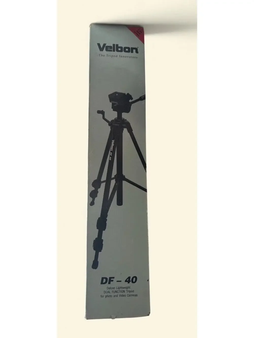 Velbon DF-40 Lightweight Dual Function Tripod Pan/Tilt Head Quick Release
